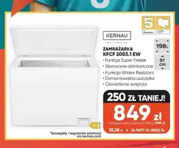 Max Elektro Zamrażarka KERNAU KFCF 2003.1 EW oferta