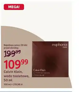 Rossmann Woda toaletowa Calvin Klein oferta