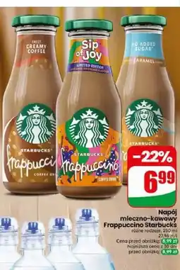 Dino Napój mleczno-kawowy Frappuccino Starbucks Sip of Joy Caramel Brownie Flavour oferta