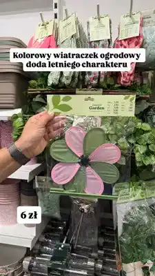 Pepco Kolorowy wiatraczek ogrodowy oferta