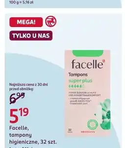 Rossmann Tampony higieniczne Facelle Super plus oferta