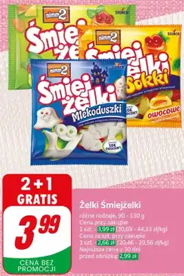 Żelki nimm2 Śmiejżelki Sokki owocowe