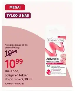 Rossmann Odżywka lakier do paznokci Bielenda oferta