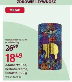 Rossmann Herbata czarna liściasta Adalbert's Tea oferta