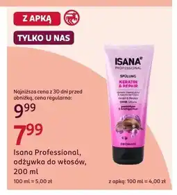 Rossmann Odżywka do włosów Isana Professional oferta