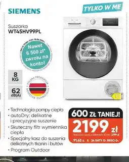 Max Elektro Suszarka SIEMENS WT45HV99PL oferta