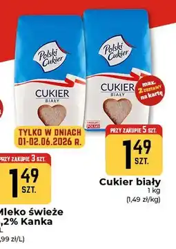 Społem Częstochowa Cukier biały Polski Cukier oferta