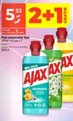 Dealz Płyn uniwersalny Ajax Mediterranean żółty oferta