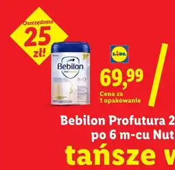 Lidl Mleko następne Bebilon Profutura oferta