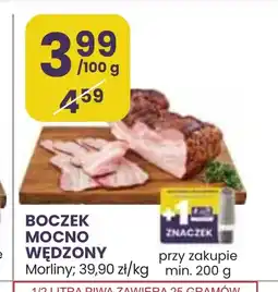 Stokrotka Market Boczek wędzony Morliny oferta