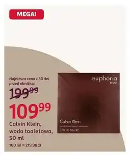 Rossmann Woda toaletowa Calvin Klein euphoria men oferta