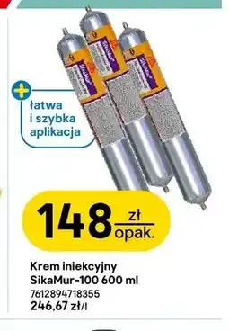 Castorama Krem iniekcyjny Sika SikaMur-100 oferta