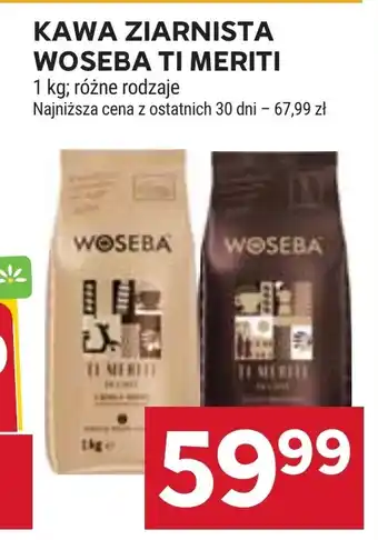 Stokrotka Market Kawa ziarnista Woseba oferta