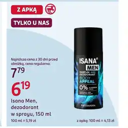 Rossmann Deodorant Isana oferta