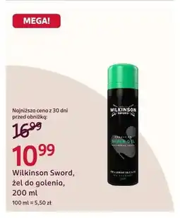 Rossmann Żel do golenia Wilkinson Sword oferta