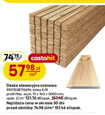 Castorama Deska elewacyjna oferta