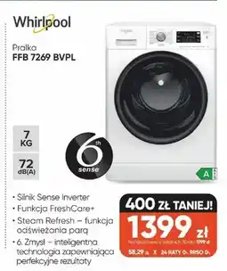 Max Elektro Pralka Whirlpool FFB 7269 BVPL oferta