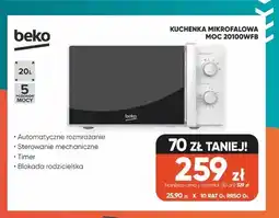 Max Elektro Kuchenka mikrofalowa beko MOC 20100WFB oferta