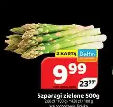 Delfin Szparagi zielone polskie oferta