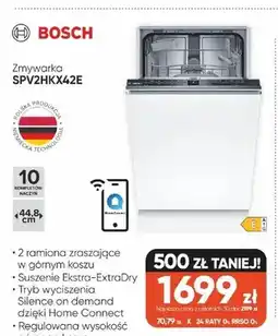 Max Elektro Zmywarka Bosch SPV2HKX42E oferta