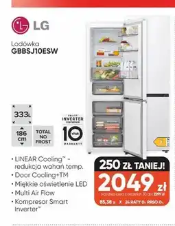 Max Elektro Lodówka LG GBBSJ10ESW oferta
