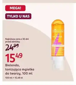 Rossmann Tonizująca mgiełka do twarzy Bielenda oferta
