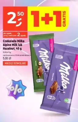 Dealz Czekolada Milka Alpine Milk oferta