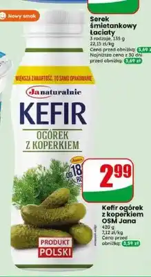 Kefir ogórek z koperkiem OSM Jana