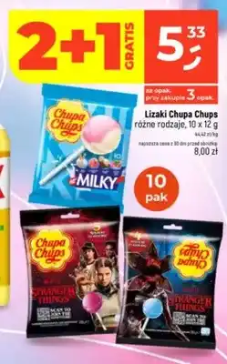Dealz Lizaki Chupa Chups Stranger Things Demogorgon 10-pak oferta