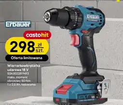 Castorama Wiertarko-wkrętarka Erbauer oferta