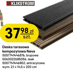 Castorama Deska kompozytowa Klikstrom oferta