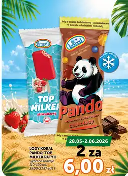 Groszek Koral Lody Pando, Top Milker Patyk oferta
