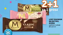 Groszek Magnum Lody na patyku, rożek oferta