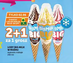 Groszek Big Milk Lody w rożku oferta