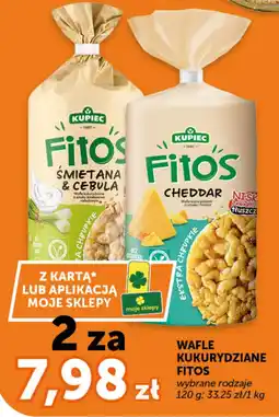 Groszek Kupiec Wafle kukurydziane Fitos oferta