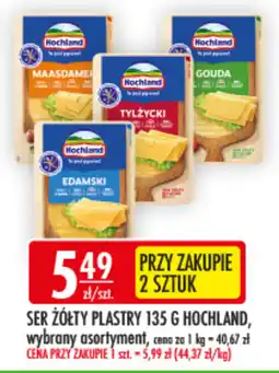 Sklepy Doroty Hochland Ser żółty plastry oferta