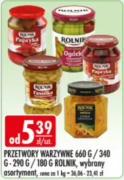 Sklepy Doroty Rolnik Przetwory warzywne oferta