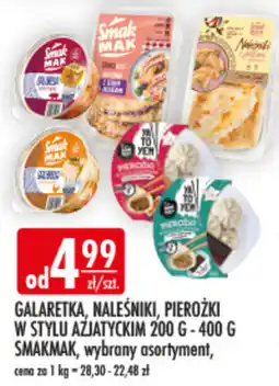 Sklepy Doroty Smakmak Galaretka, naleśniki, pierożki w stylu azjatyckim oferta