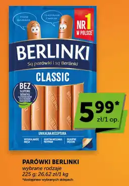 Groszek Berlinki Parówki oferta