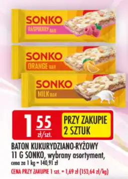 Sklepy Doroty Sonko Baton kukurydziano-ryżowy oferta