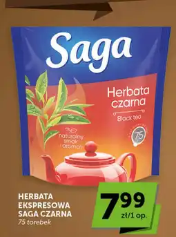 Groszek Saga Herbata czarna ekspresowa oferta