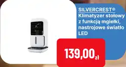 Lidl SILVERCREST Klimatyzer stołowy z funkcją mgiełki, nastrojowe światło LED oferta