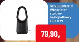 Lidl SILVERCREST Wentylator stołowy bezłopatkowy LED, 6 W oferta