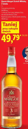 Lidl Queen Margot Scotch Whisky, 3-letnia oferta