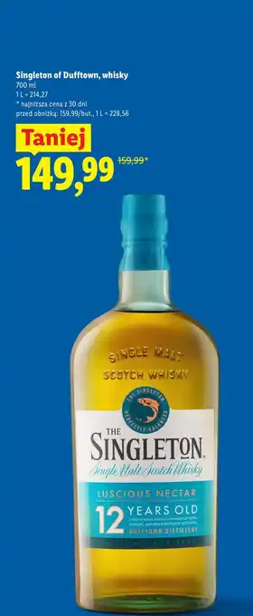 Lidl Singleton of Dufftown, whisky oferta