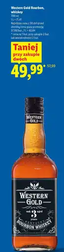 Lidl Western Gold Bourbon, whiskey oferta