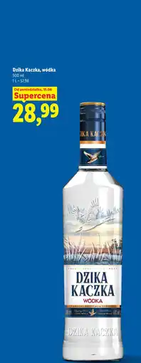 Lidl Dzika Kaczka, wódka oferta