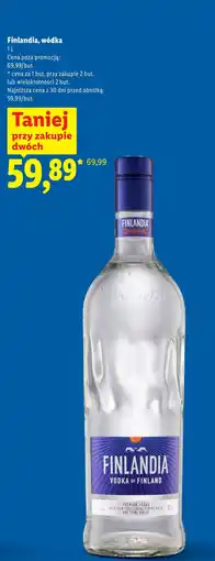 Lidl Finlandia, wódka oferta
