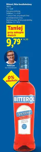 Lidl Bitterol, likier bezalkoholowy oferta