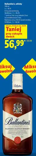 Lidl Ballantine's, whisky oferta